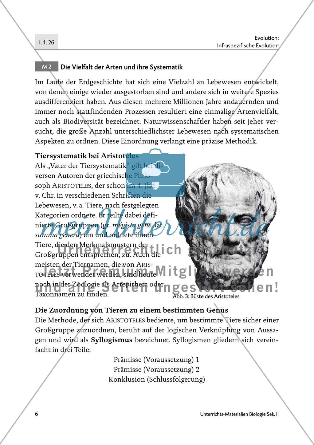 Geschichte und Theorie der Biologie im Unterricht - M1-M3 Preview 4