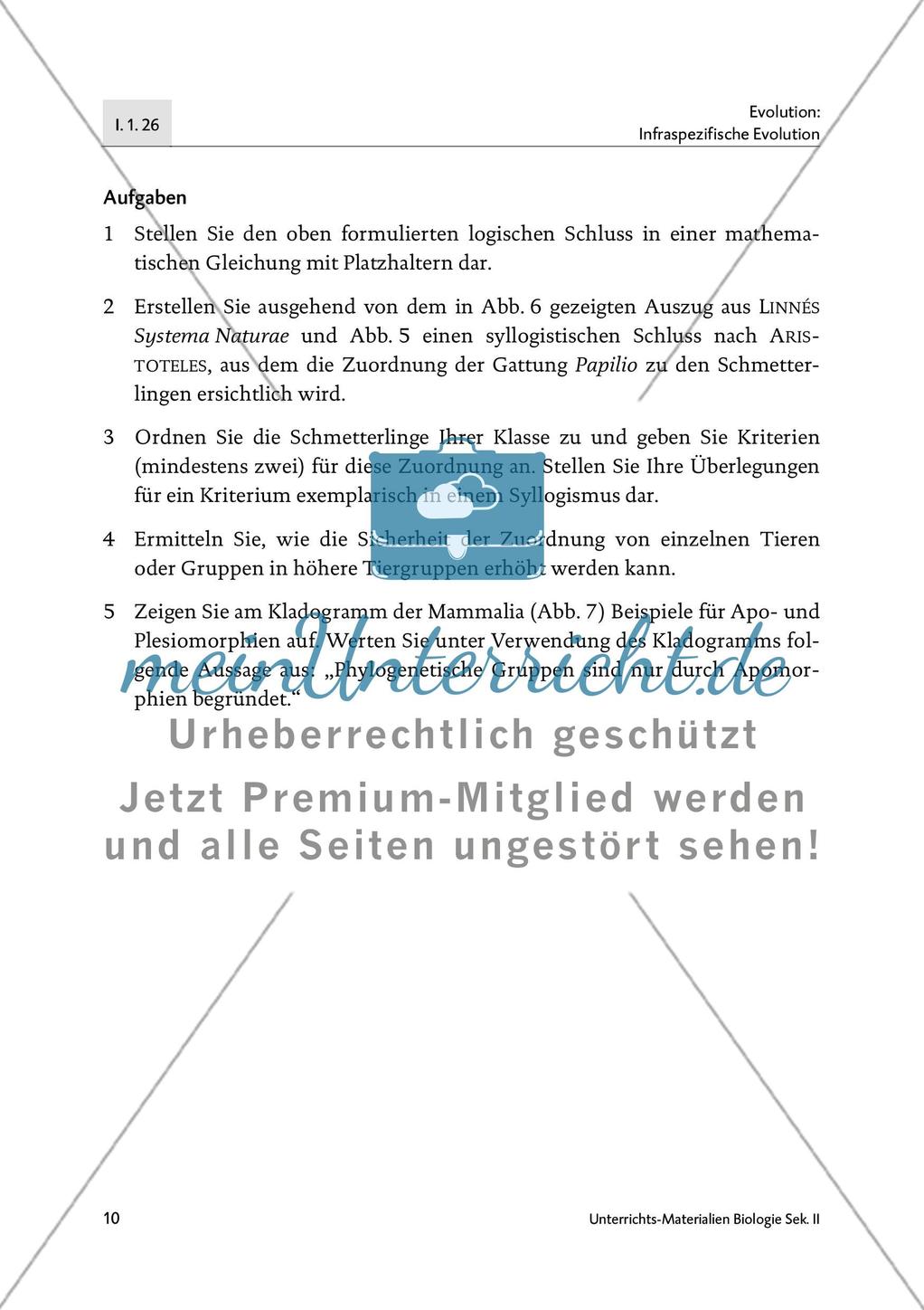 Geschichte und Theorie der Biologie im Unterricht - M1-M3 Preview 8