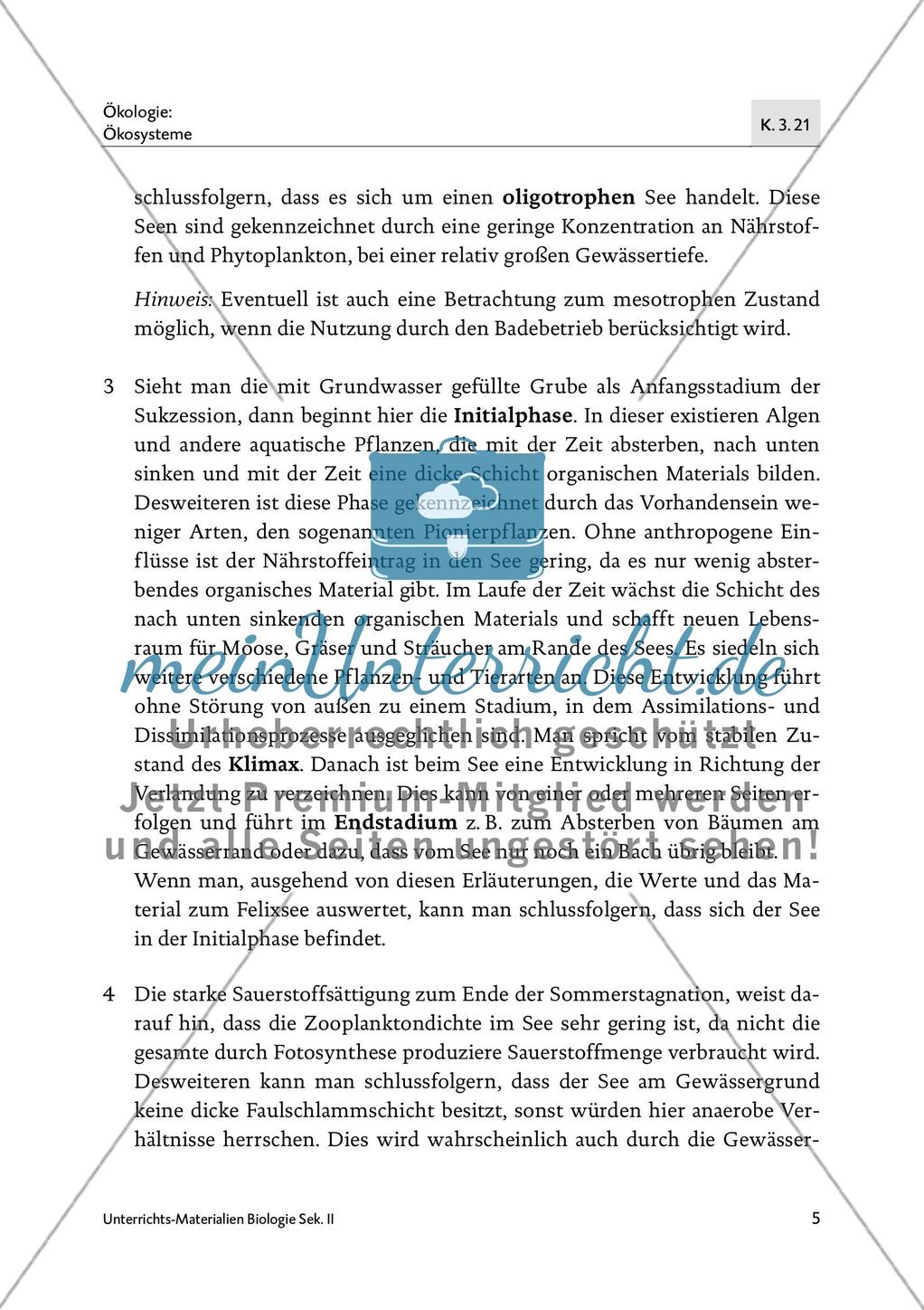 Gewässerökologie am Beispiel Felixsee Preview 7