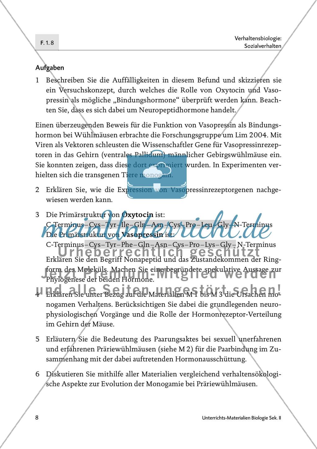 Neurochemie der Monogamie - M1-M3 Preview 7