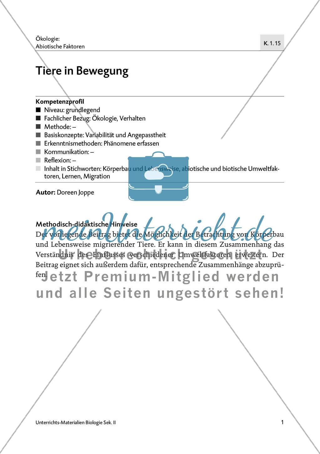 Tiere in Bewegung Preview 3