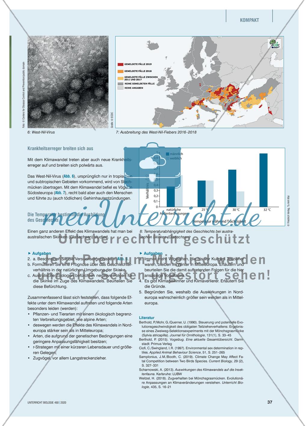 Verhaltensänderungen sind Indikatoren des Klimawandels Preview 3