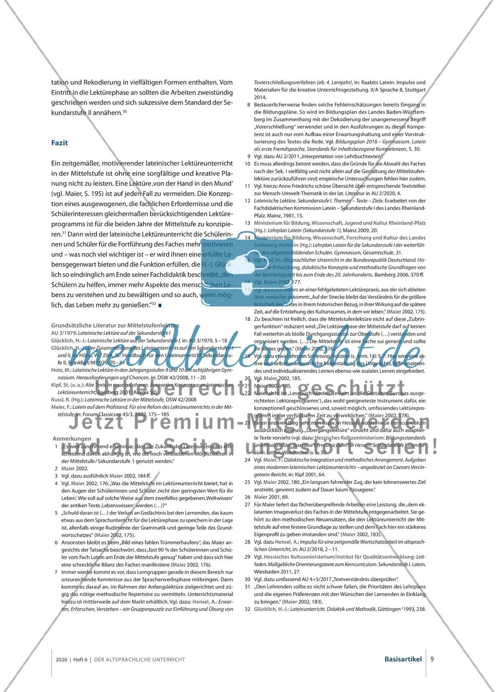 Mittelstufenlektüre – endlich Literatur! Preview 8