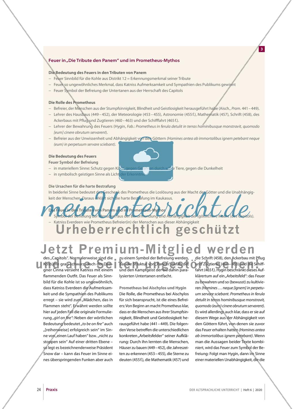 Katniss Everdeen, Theseus und Prometheus Preview 5