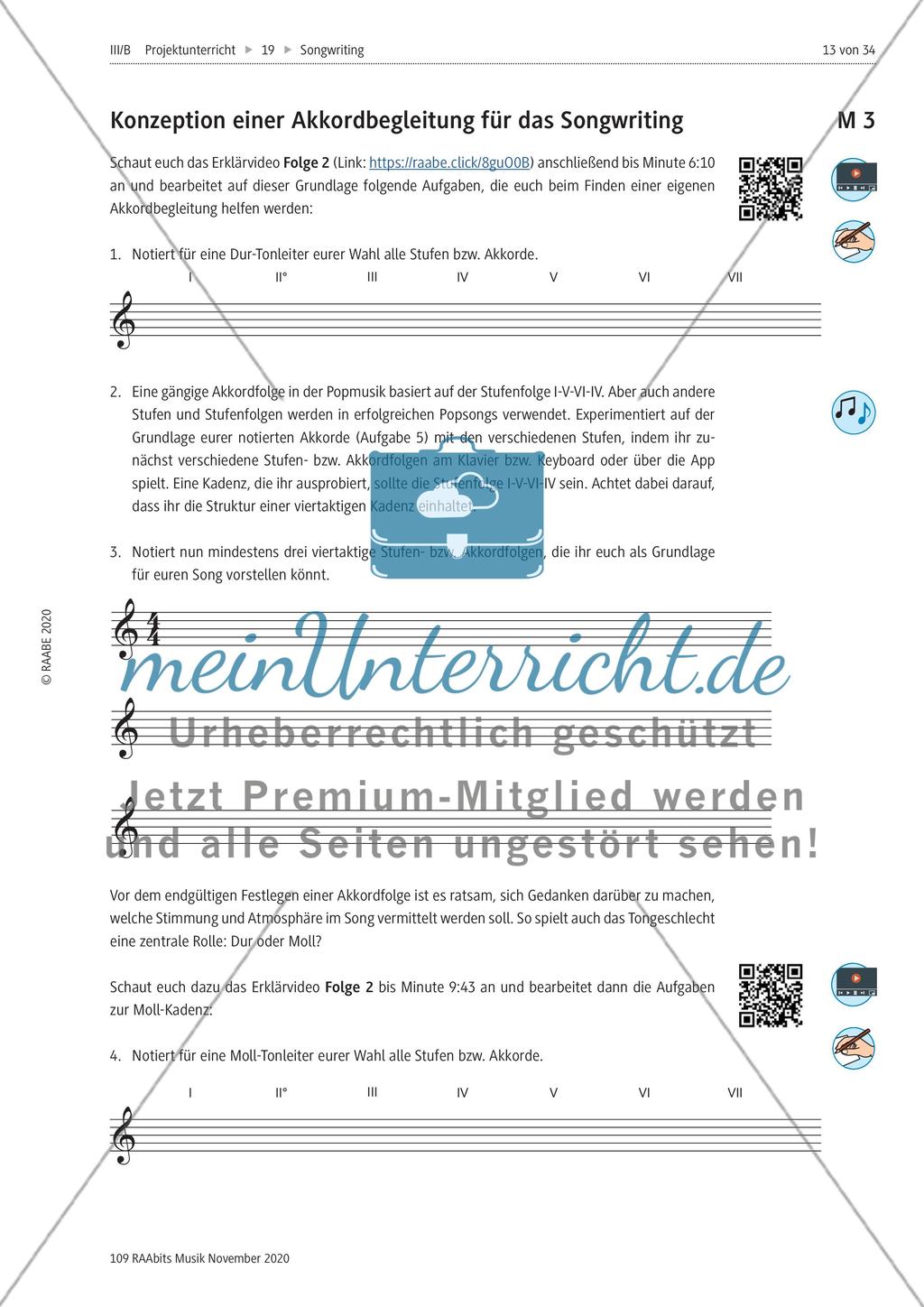 Die viertaktige Kadenz als Fundament eines Popsongs Preview 4