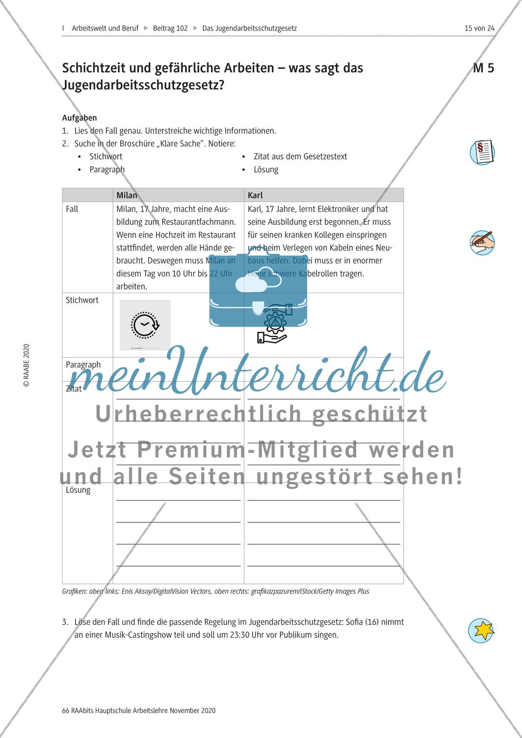Arbeitszeit, Pausen und Co. - M5-M8 Preview 1