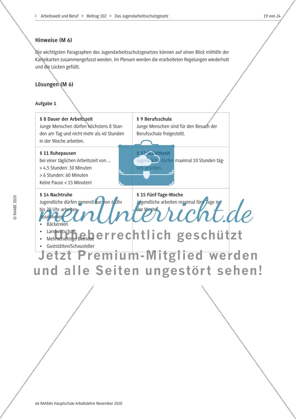 Arbeitszeit, Pausen und Co. - M5-M8 Preview 5