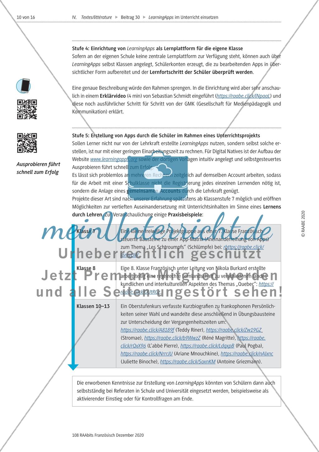 LearningApps im Französischunterricht Preview 10