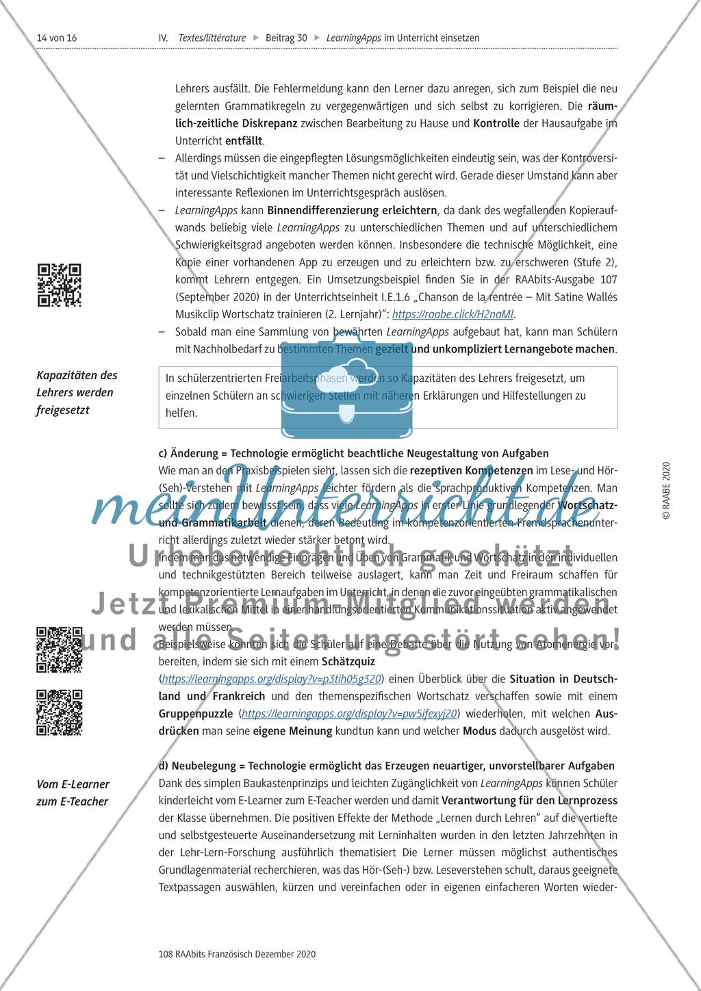 LearningApps im Französischunterricht Preview 14