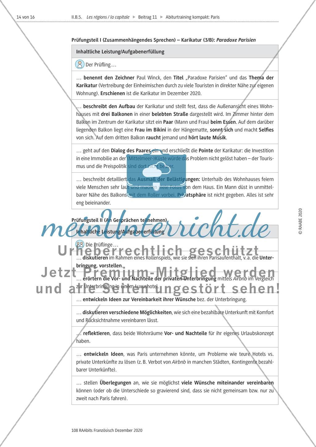 Abiturtraining kompakt: Paris Preview 14