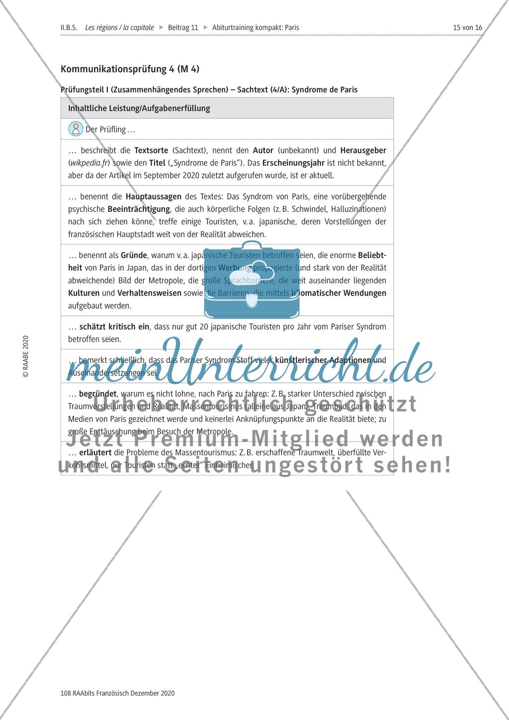 Abiturtraining kompakt: Paris Preview 15