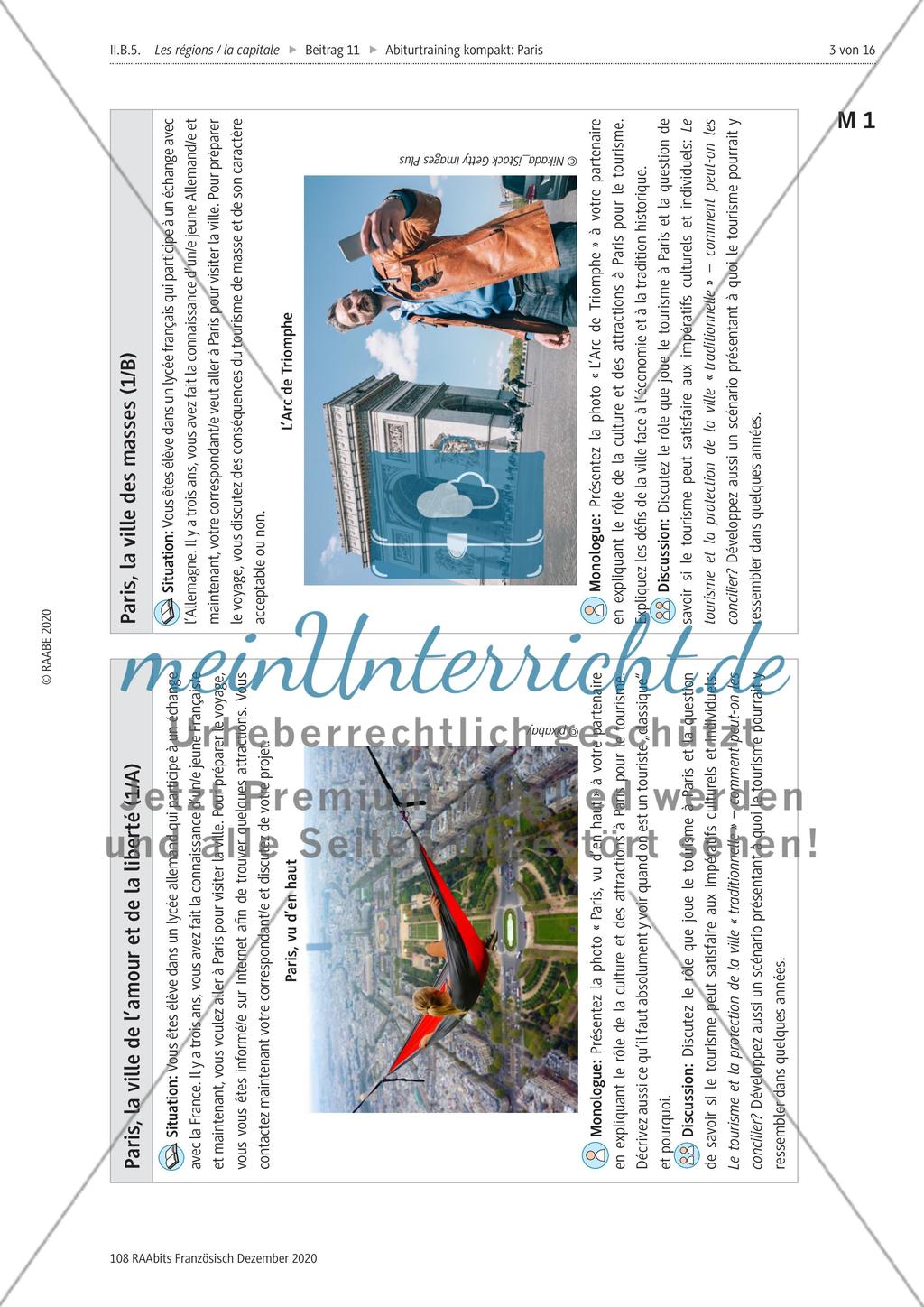 Abiturtraining kompakt: Paris Preview 3