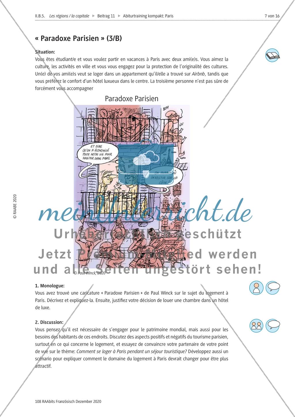 Abiturtraining kompakt: Paris Preview 7