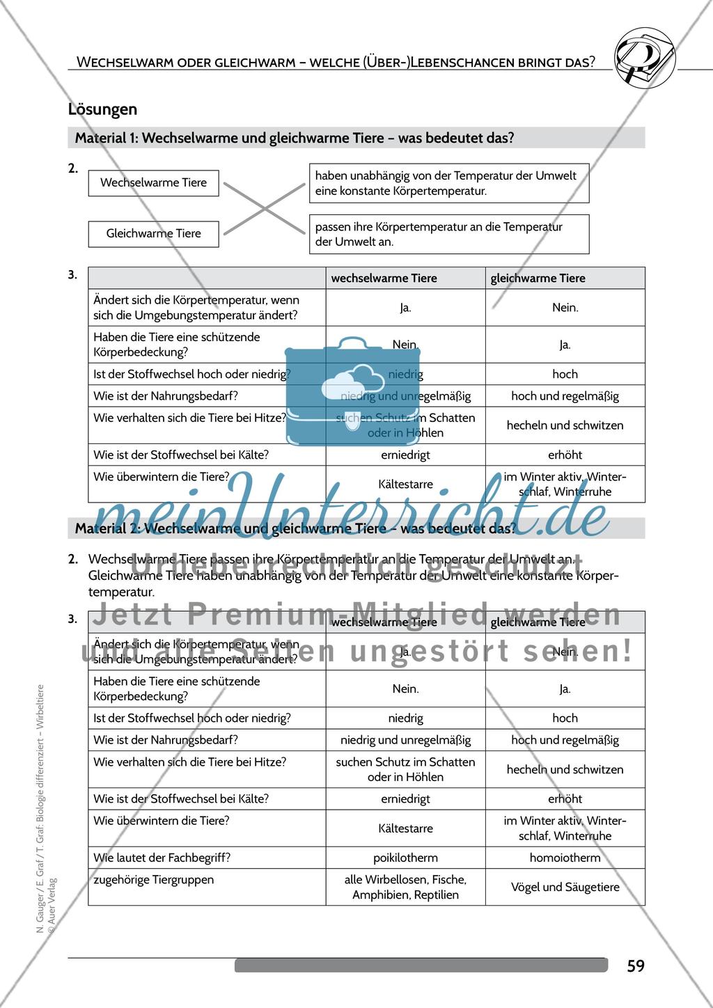 Wechselwarm oder gleichwarm - Welche (Über-)Lebenschancen bringt das? Preview 4