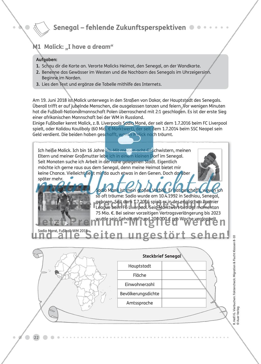 Ausgewählte Beispiele für Ursachen und Folgen von Flucht und Migration - Teil 1 Preview 14