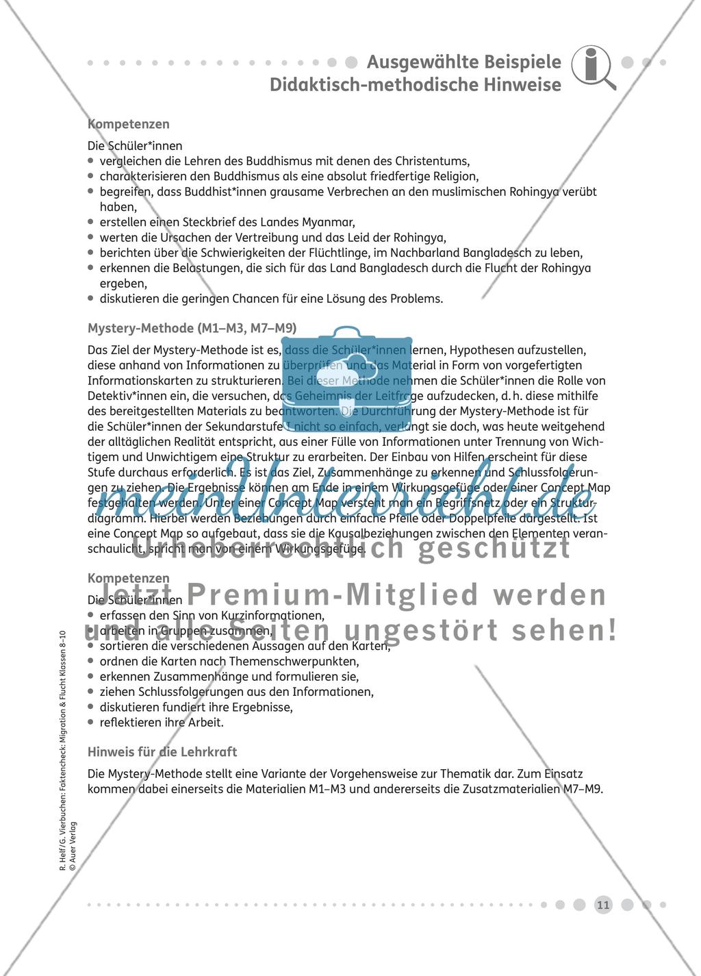 Ausgewählte Beispiele für Ursachen und Folgen von Flucht und Migration - Teil 1 Preview 3