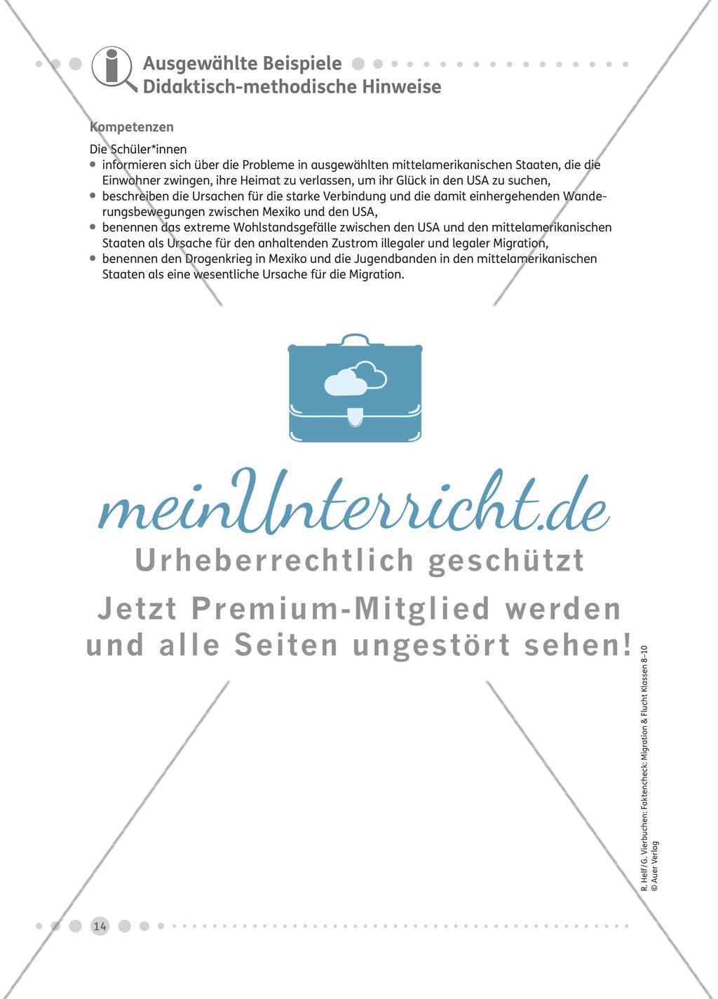 Ausgewählte Beispiele für Ursachen und Folgen von Flucht und Migration - Teil 1 Preview 6
