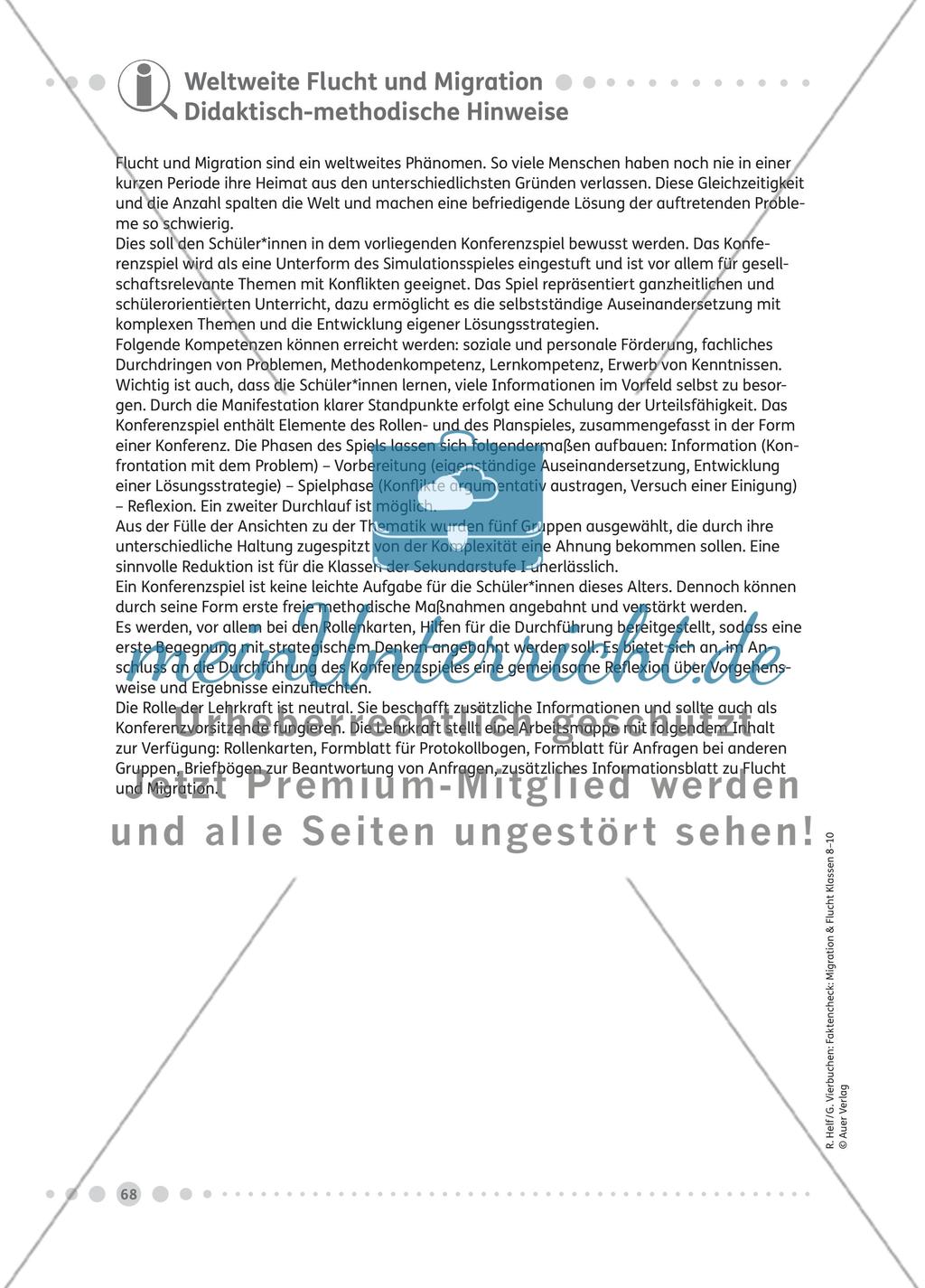 Weltweite Flucht und Migration – Probleme, Ängste und Chancen Preview 1