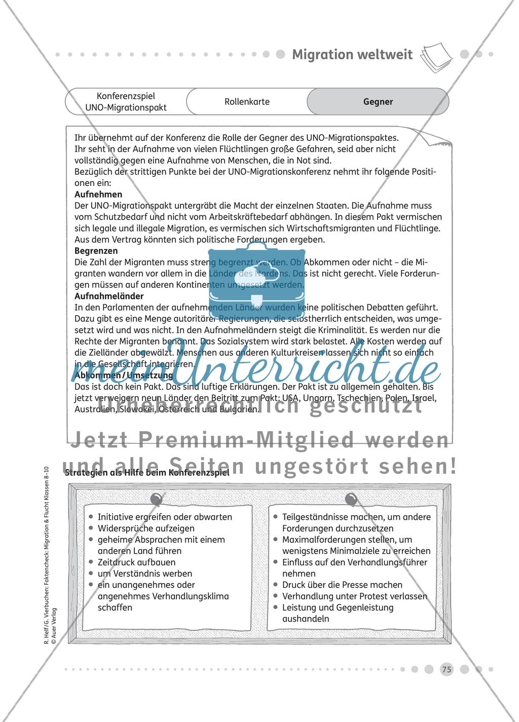 Weltweite Flucht und Migration – Probleme, Ängste und Chancen Preview 8