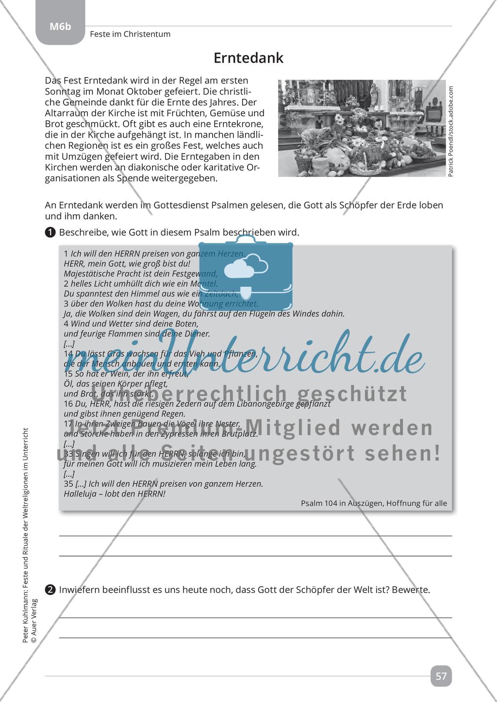 Feste im Christentum - meinUnterricht
