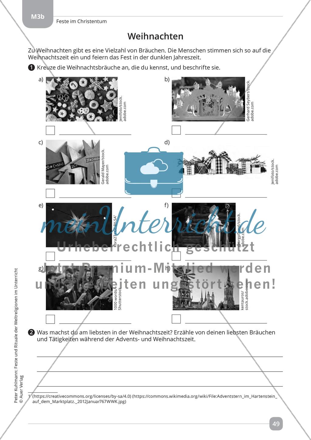 Feste im Christentum - meinUnterricht