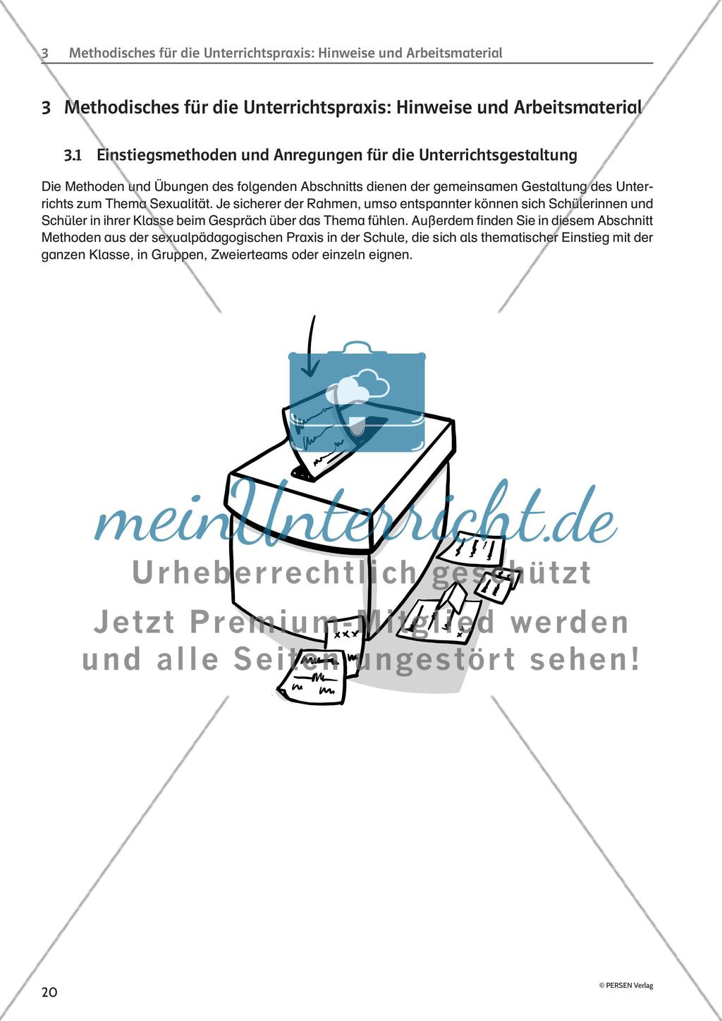 Methodisches für die Unterrichtspraxis: Hinweise und Arbeitsmaterial - Teil 1 Preview 1