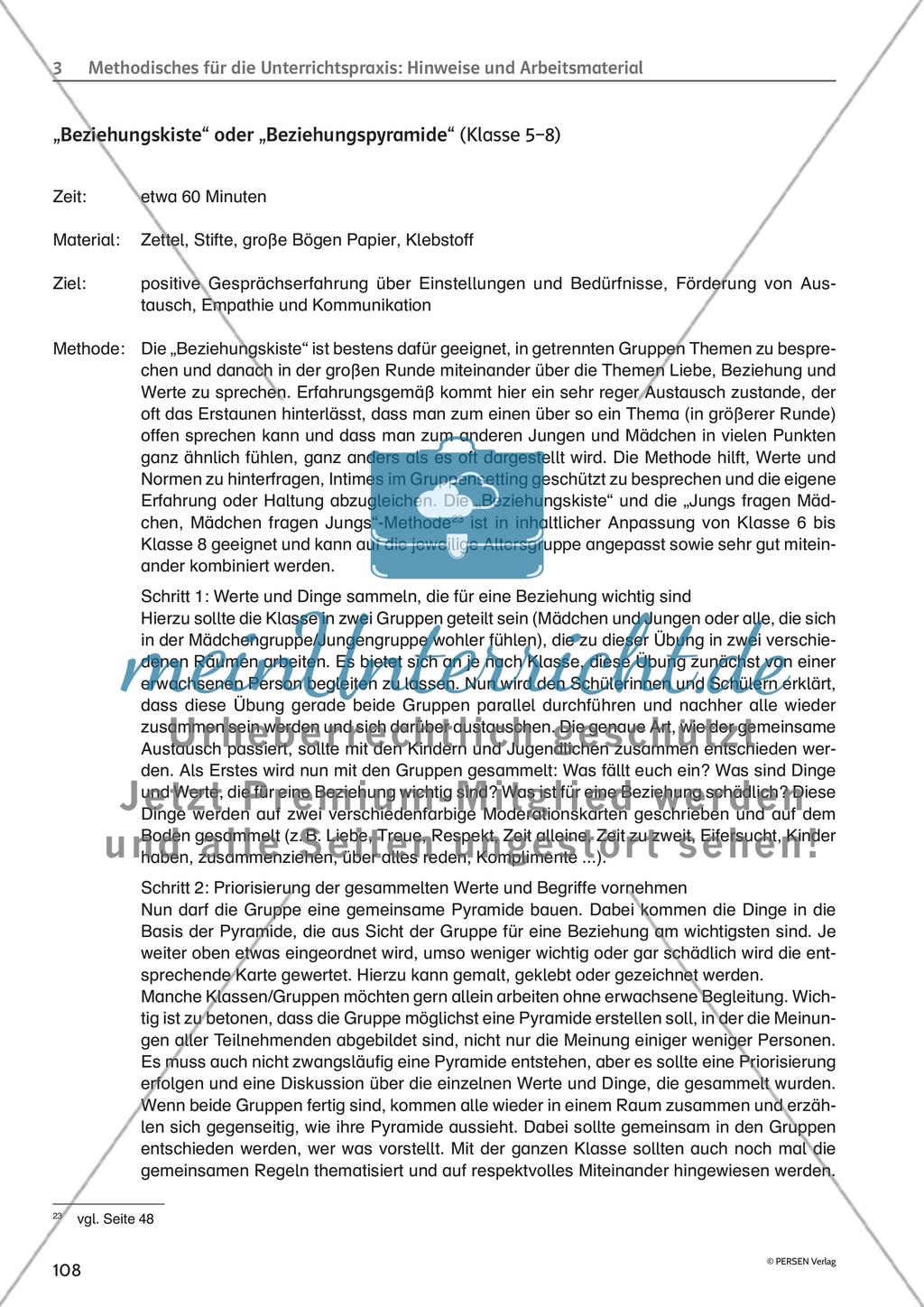 Methodisches für die Unterrichtspraxis: Hinweise und Arbeitsmaterial - Teil 6 Preview 13