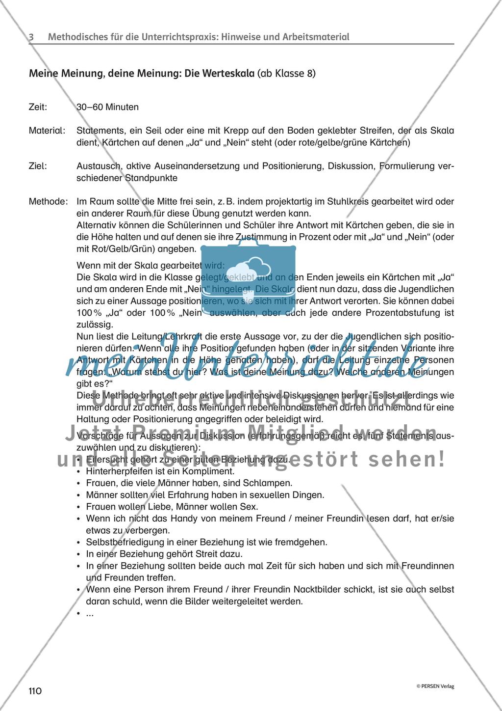 Methodisches für die Unterrichtspraxis: Hinweise und Arbeitsmaterial - Teil 6 Preview 15