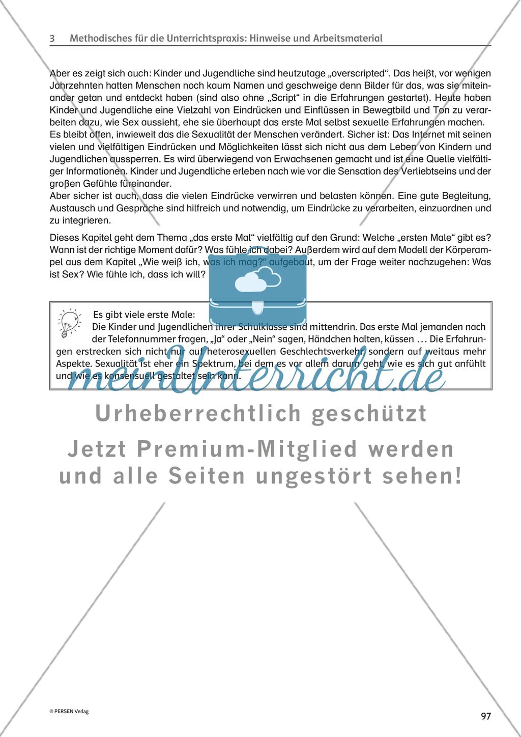 Methodisches für die Unterrichtspraxis: Hinweise und Arbeitsmaterial - Teil 6 Preview 2
