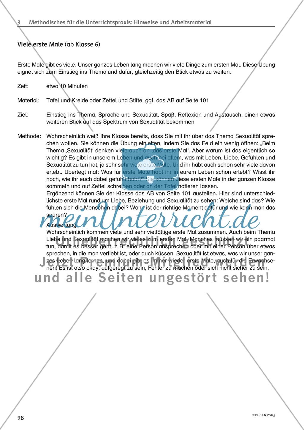 Methodisches für die Unterrichtspraxis: Hinweise und Arbeitsmaterial - Teil 6 Preview 3