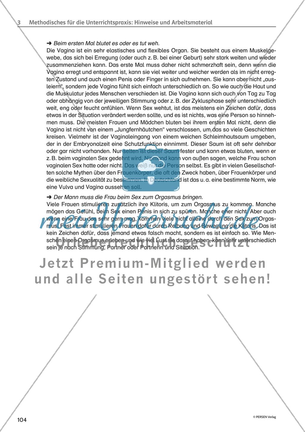 Methodisches für die Unterrichtspraxis: Hinweise und Arbeitsmaterial - Teil 6 Preview 9