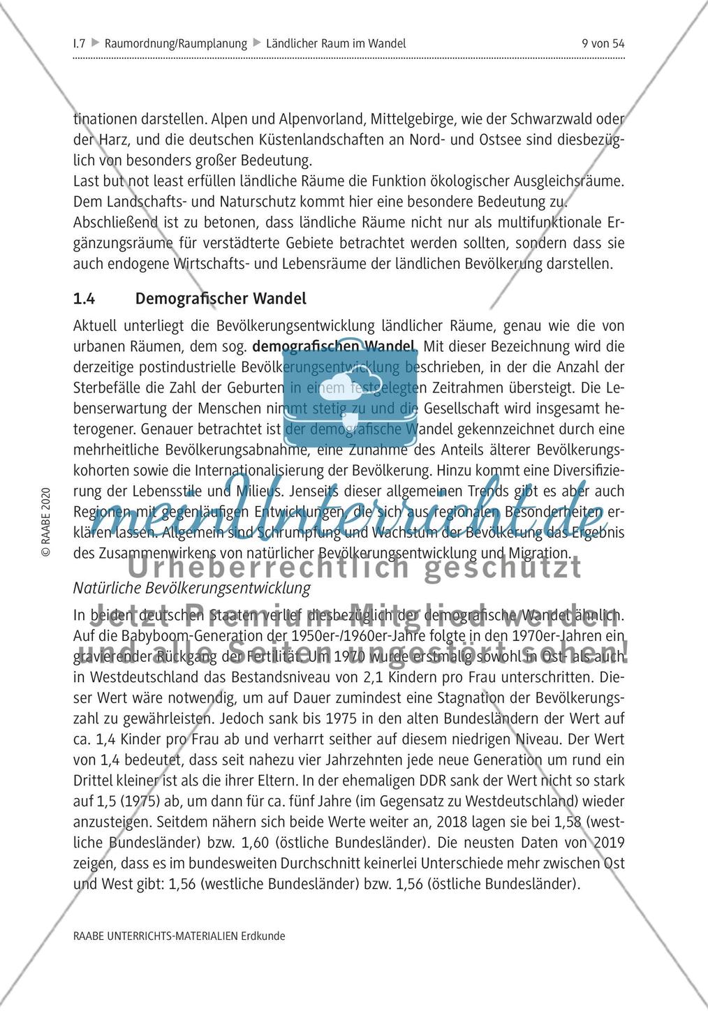 Ländliche Räume und demografischer Wandel - Teil1 Preview 9