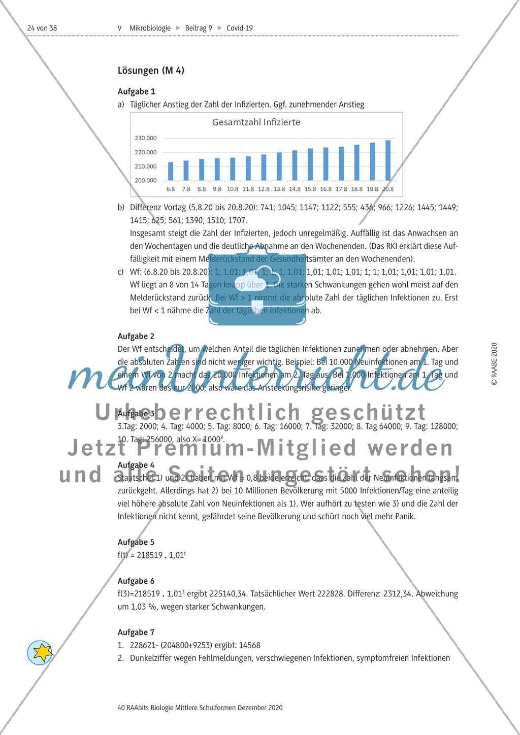 Statistiken zur Coronapandemie Preview 3