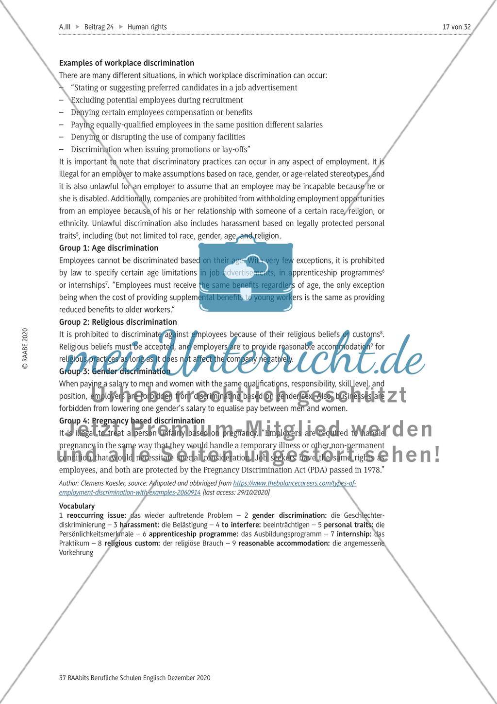 Anti-Discrimination – a basic human right Preview 2