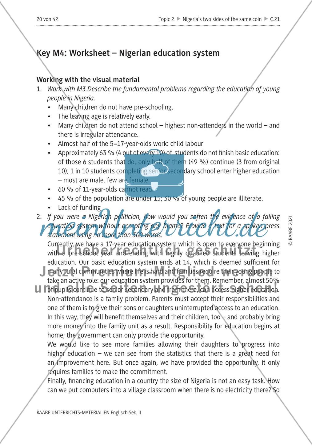 Topic 2: Education and society Preview 10