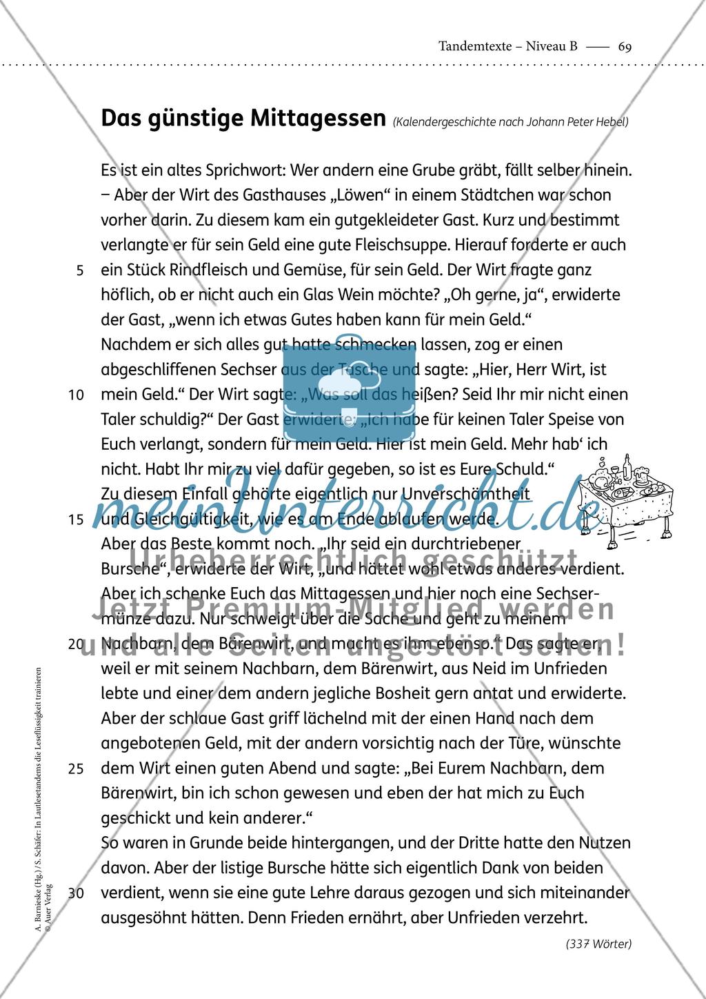 Tandemtexte - Niveau B - Teil 2 Preview 10