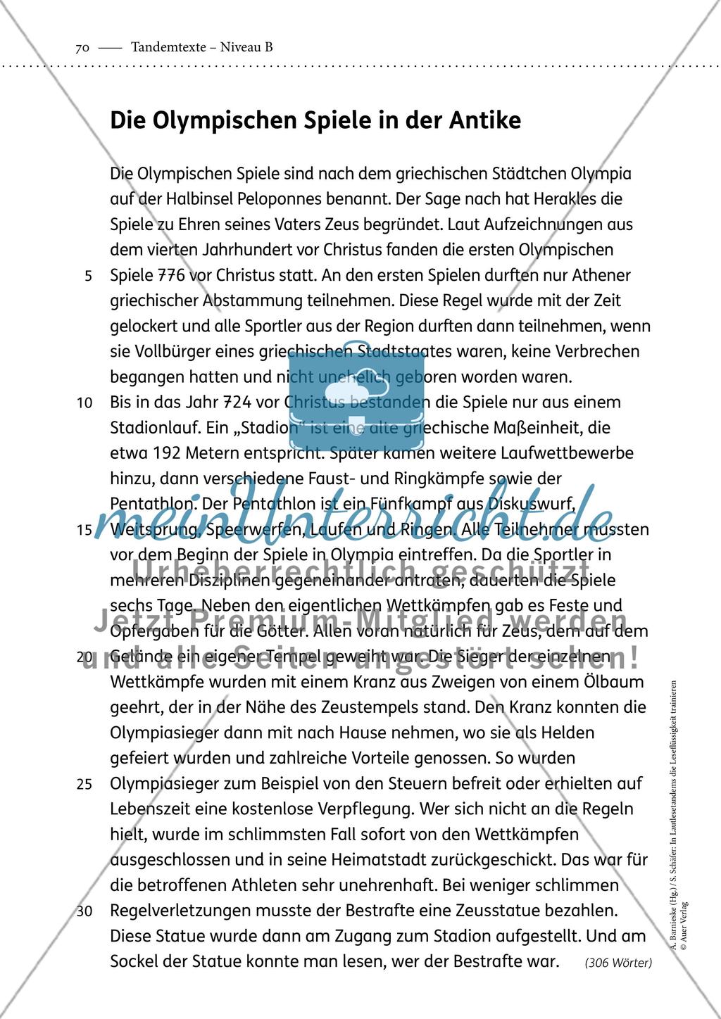 Tandemtexte - Niveau B - Teil 2 Preview 11