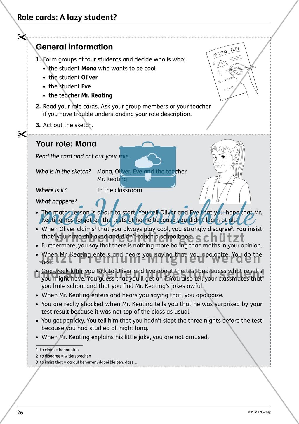 A lazy student? Preview 3