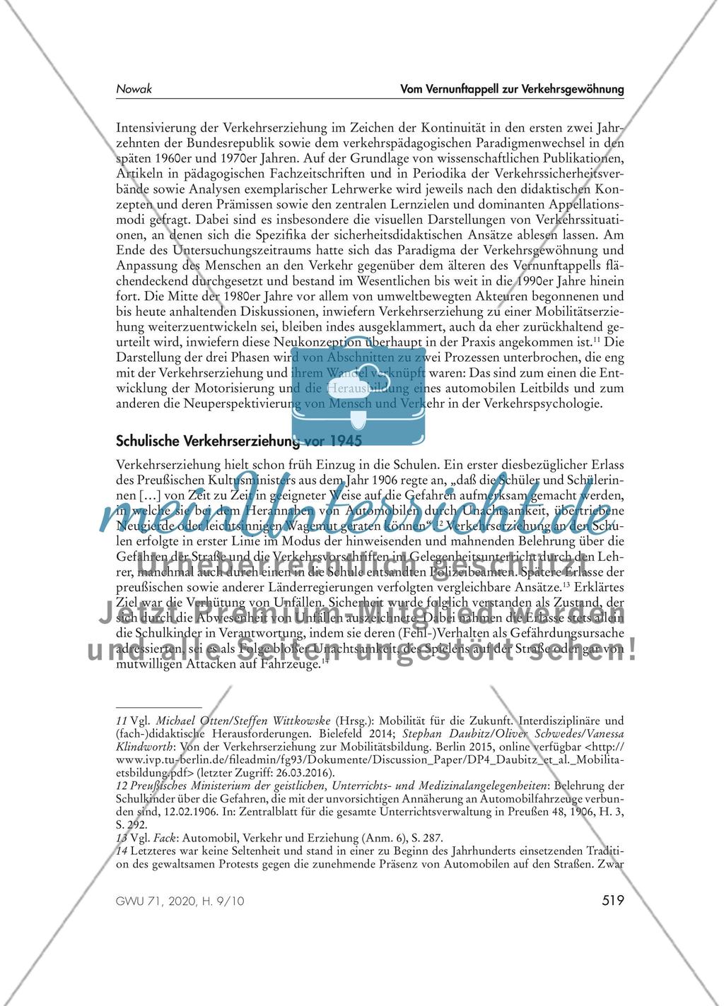 Vom Vernunftappell zur Verkehrsgewöhnung Preview 3