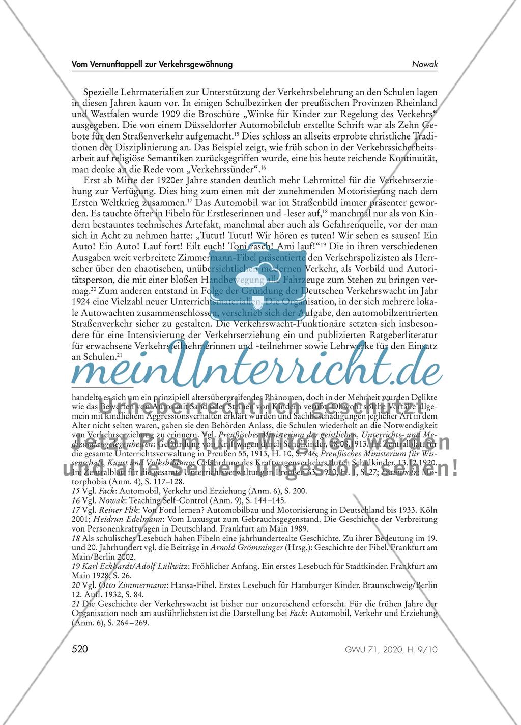 Vom Vernunftappell zur Verkehrsgewöhnung Preview 4