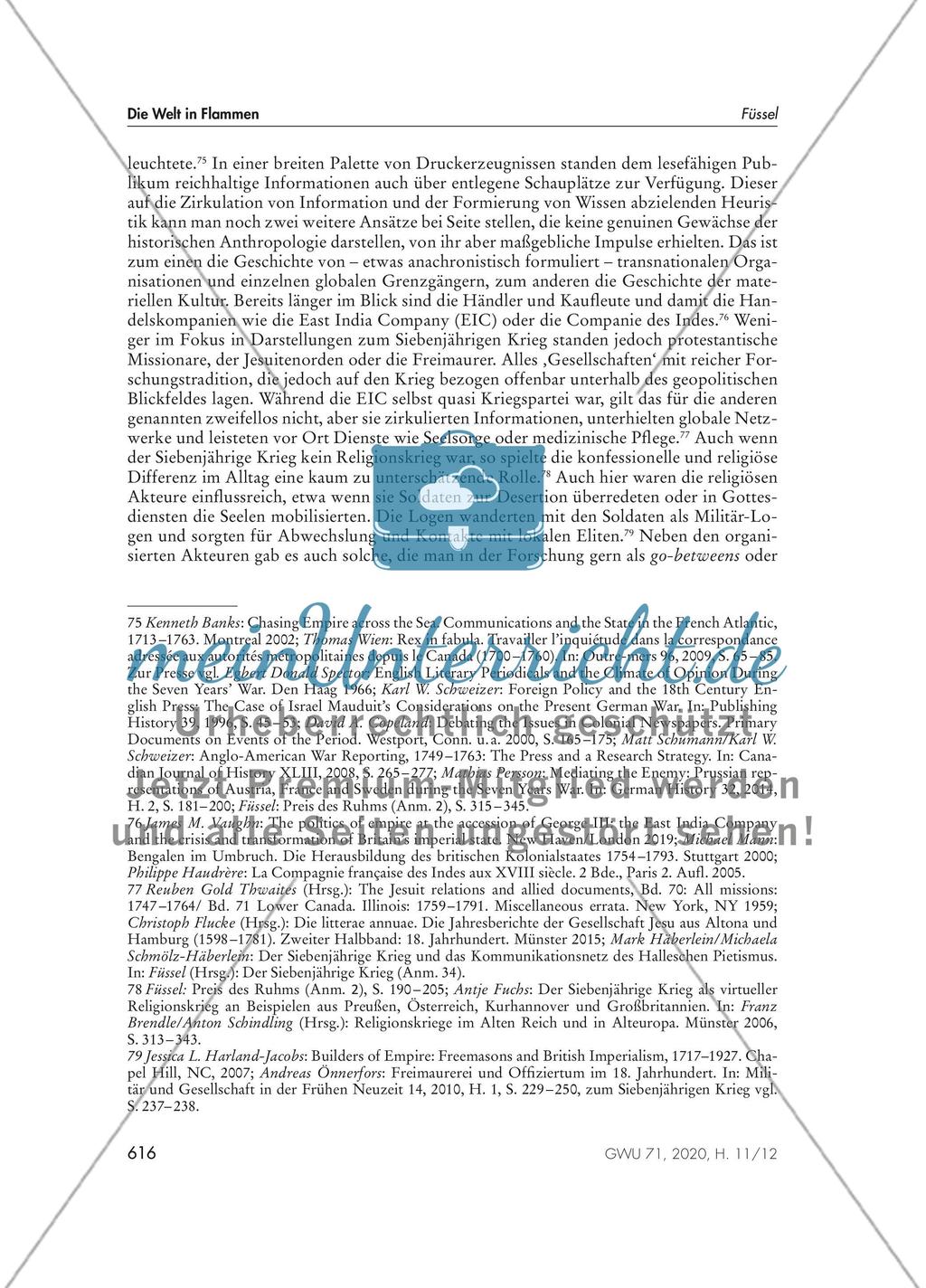 Die Welt in Flammen meinUnterricht