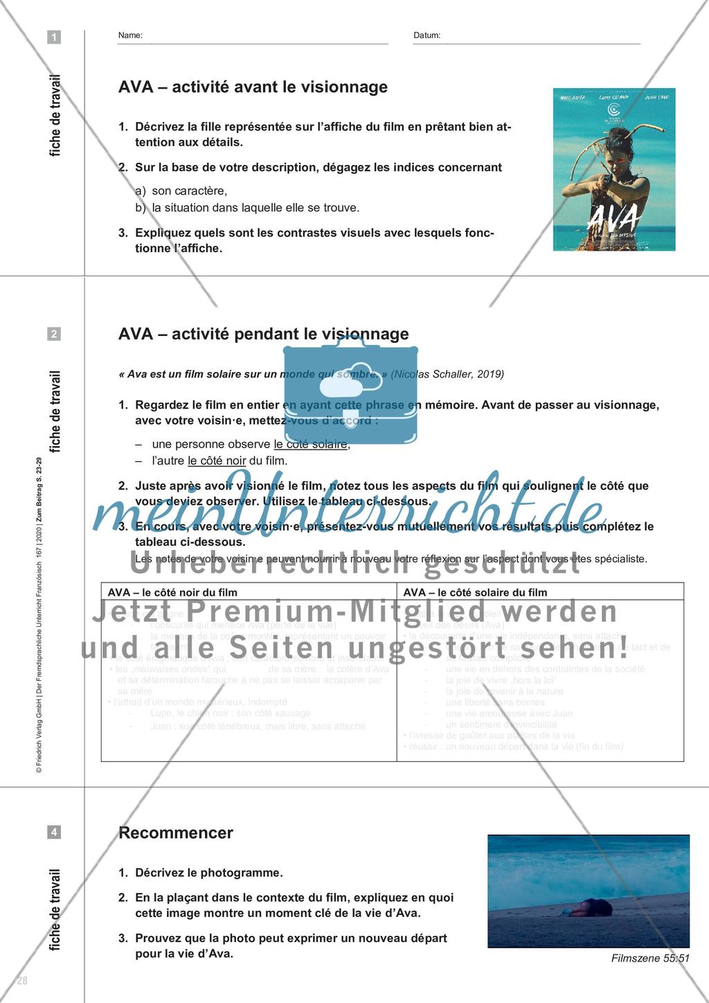 AVA heißt Je désire Preview 6