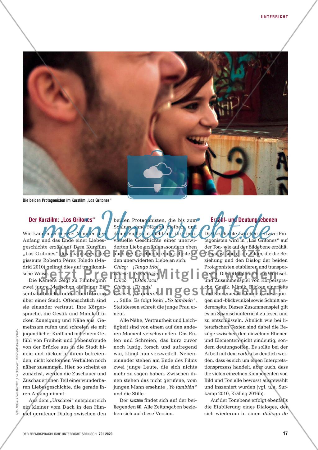 „Los Gritones“: mit einem „Kürzestfilm“ das Hörsehverstehen schulen Preview 2