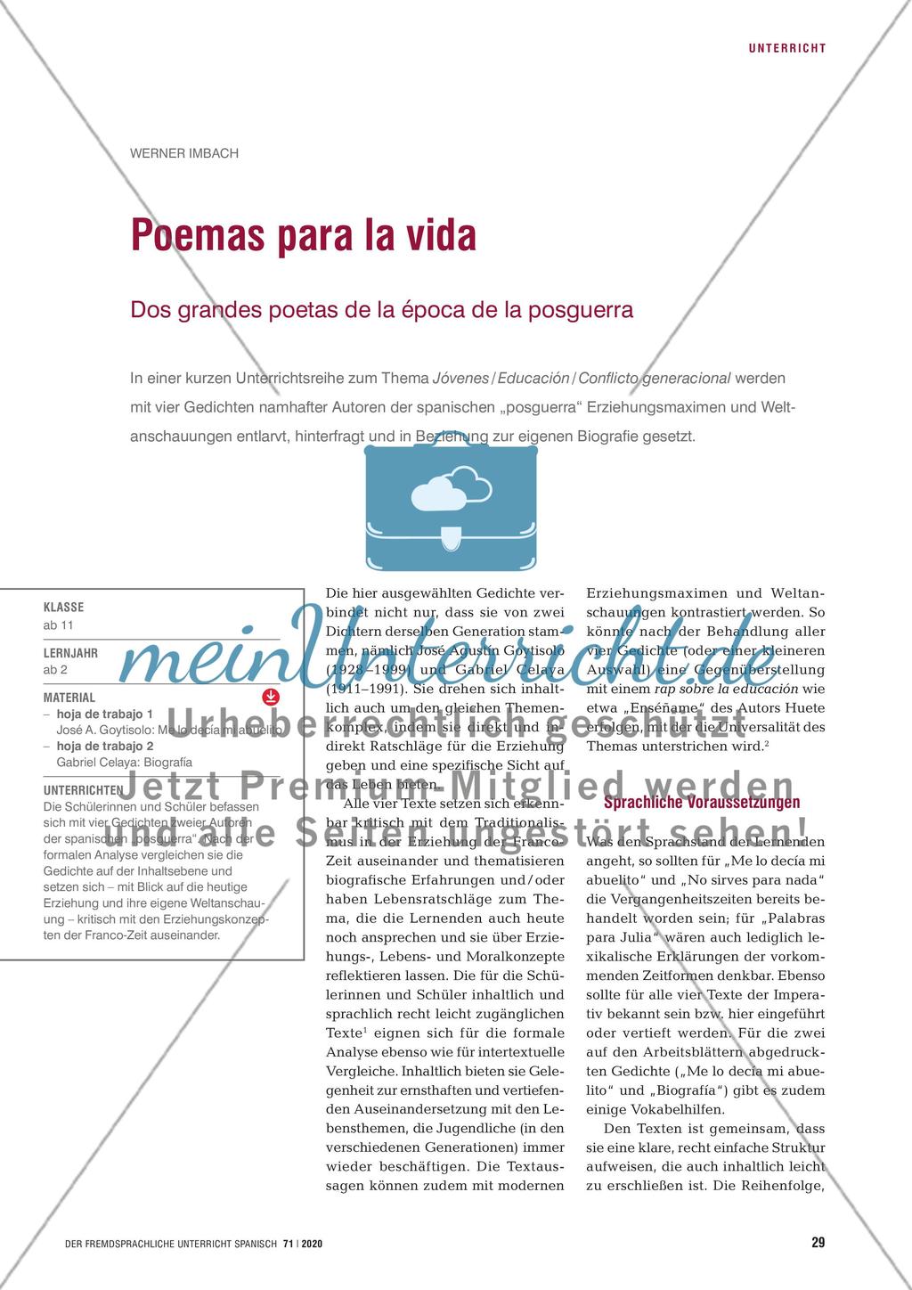 Poemas para la vida Preview 1