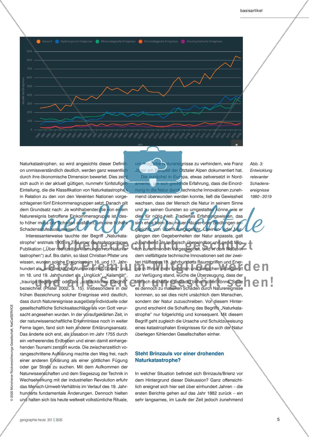 Naturrisiken im Mensch-Umwelt-System Preview 4