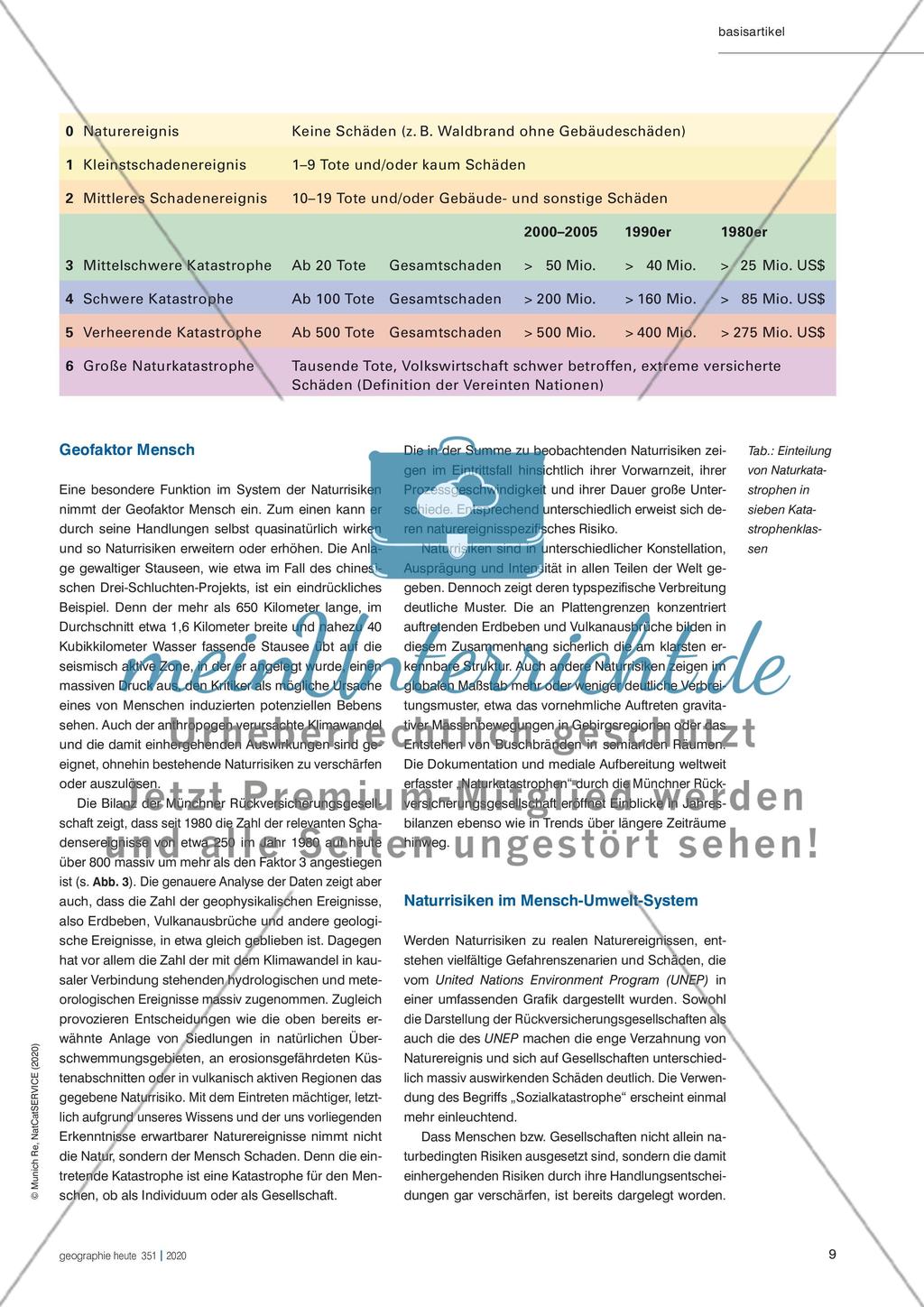 Naturrisiken im Mensch-Umwelt-System Preview 8