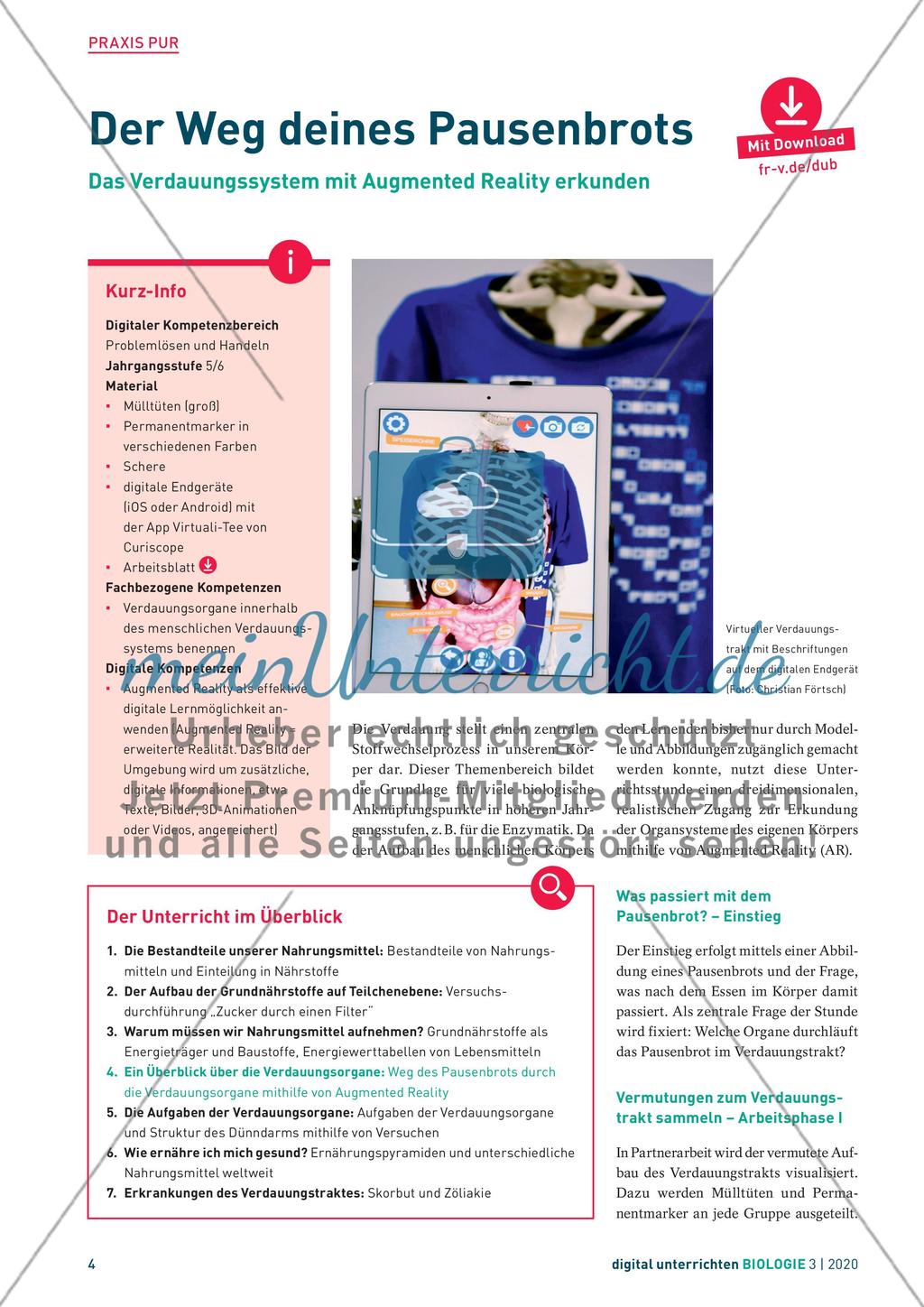 digital unterrichten – Biologie -3 Preview 4