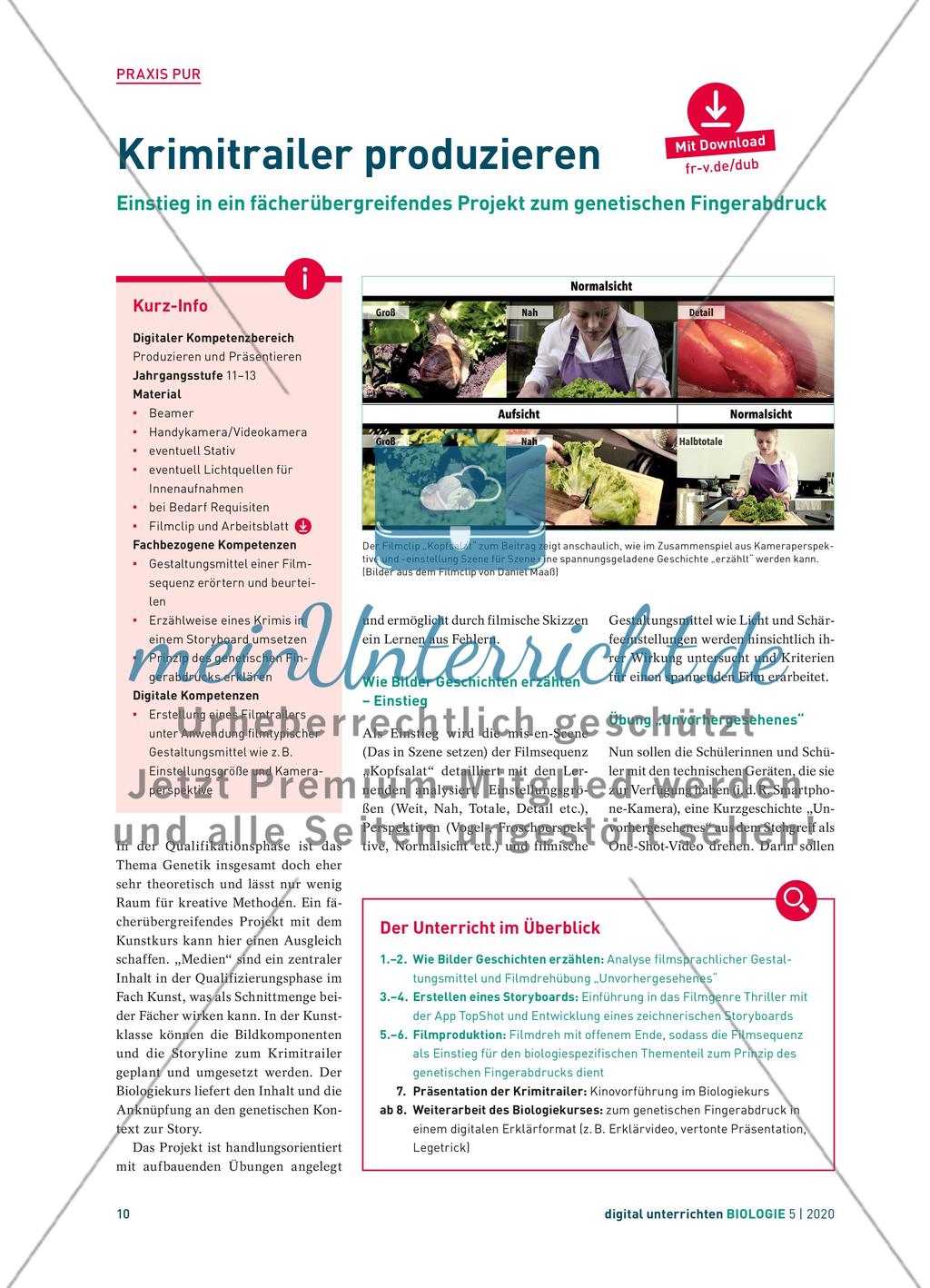 digital unterrichten – Biologie -5 Preview 10