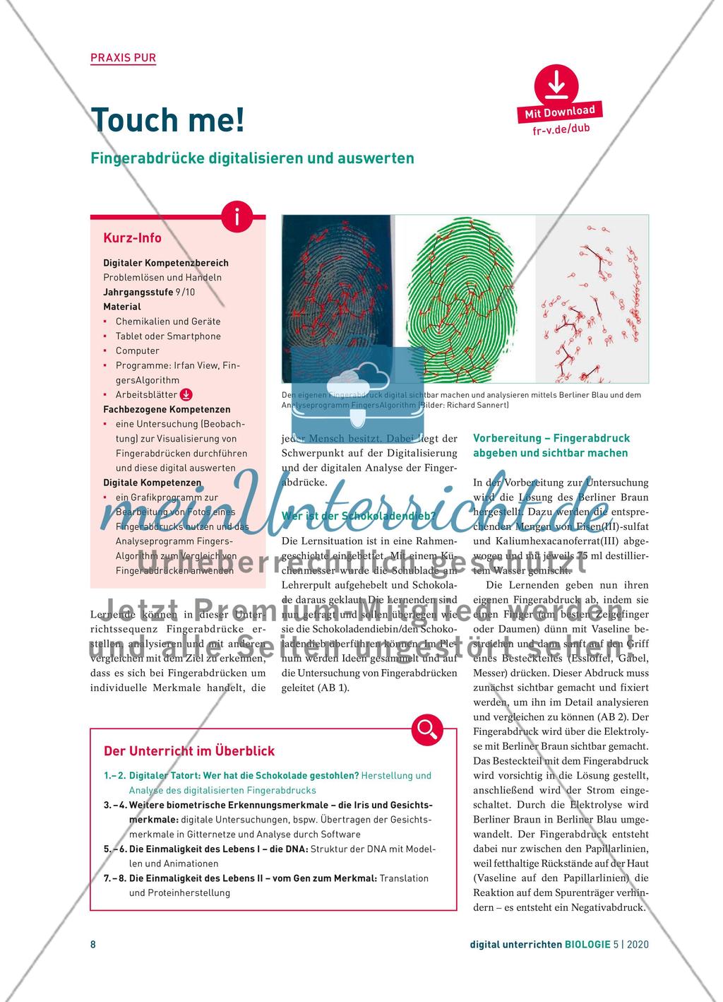 digital unterrichten – Biologie -5 Preview 8