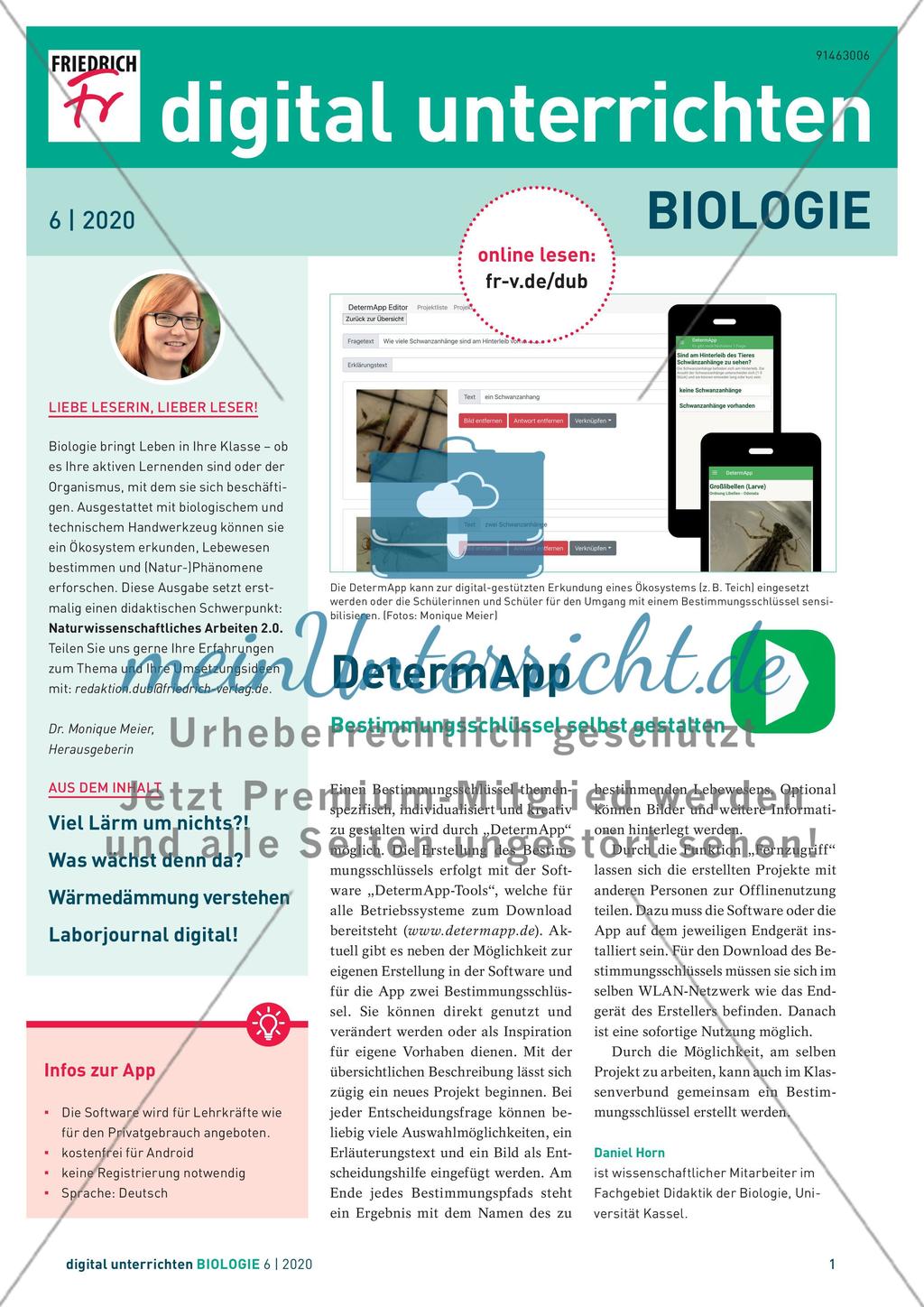 digital unterrichten – Biologie -6 Preview 1